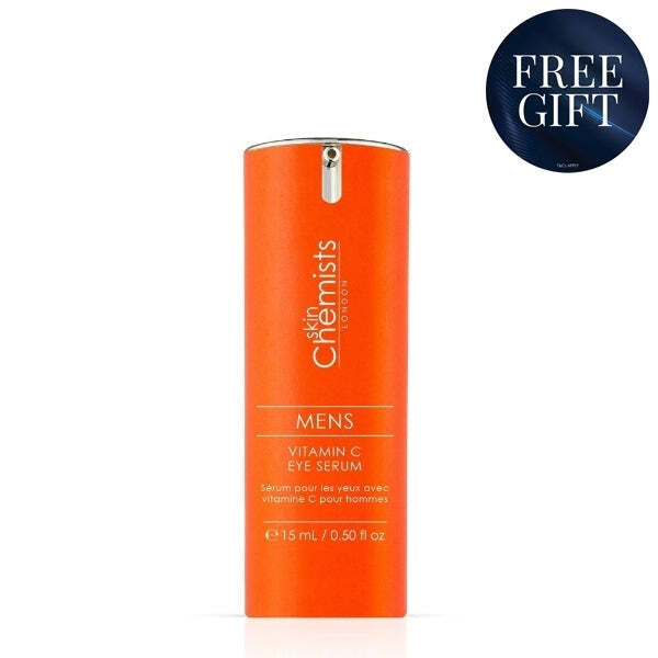 skinChemists Men's Vitamin C Eye Serum 15ml (British brand)