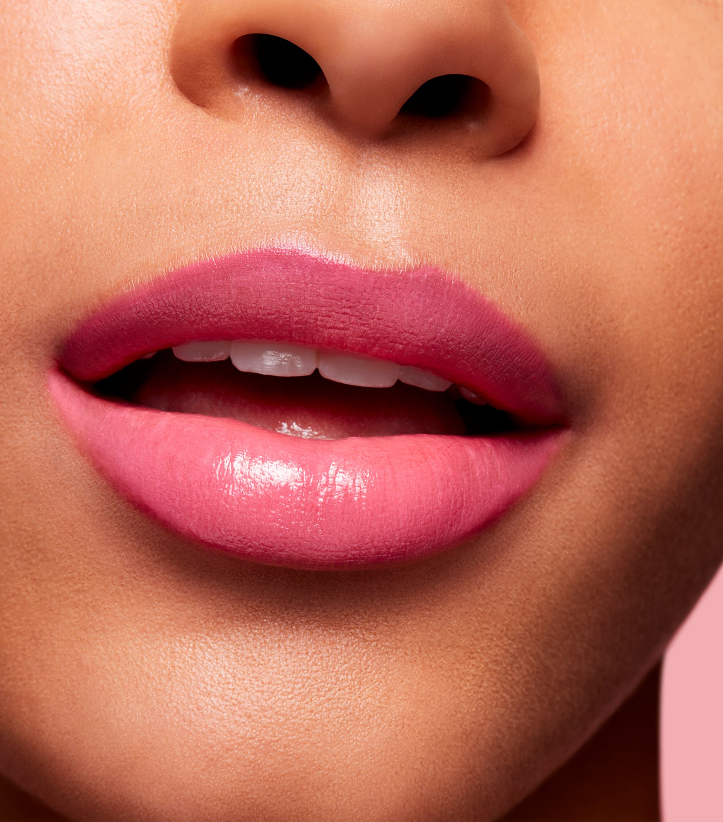 MAC Lustreglass Sheer-Shine Lipstick, imported from the UK