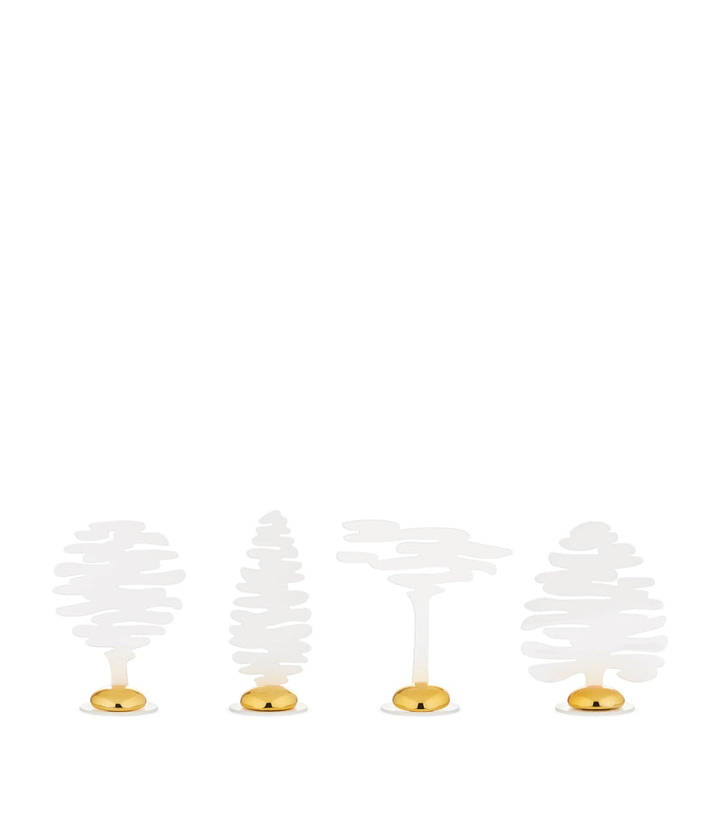 Alessi bark place markers set of 4 - British product