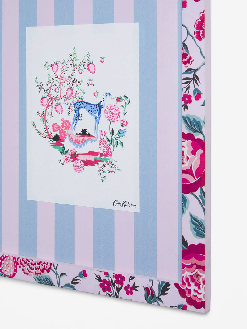 Cath Kidston Blue/Pink Floral Wall Art