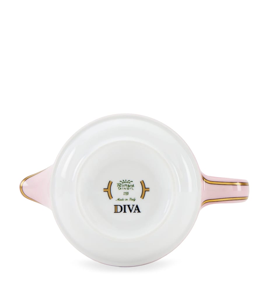 GINORI 1735 porcelain milk jug Rosa 300ml, UK version