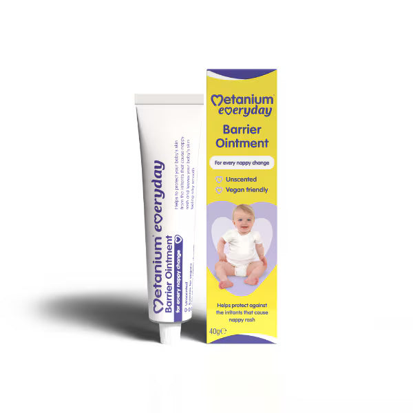 Metanium baby barrier ointment 40g, imported from the UK