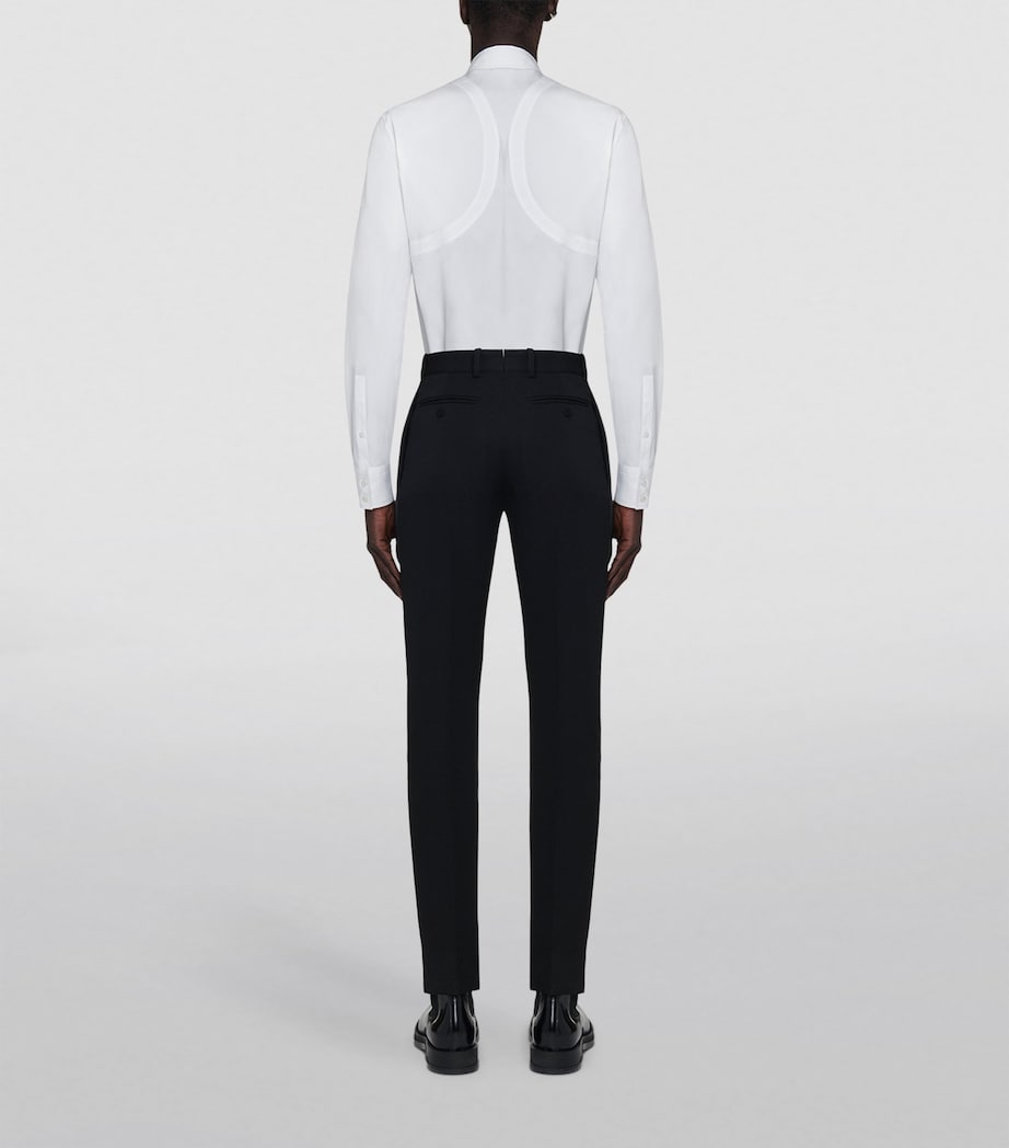 McQueen Wool Tailored Trousers