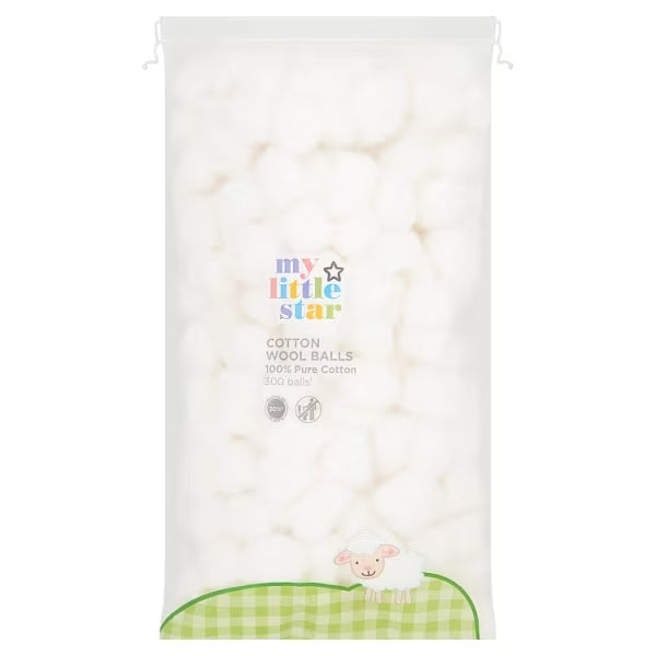 Superdrug My Little Star Cotton Balls x300 (British brand)