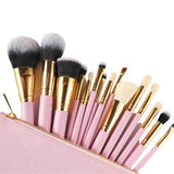 House of Amor Makeup Brushes Pink Gold Set, UK version