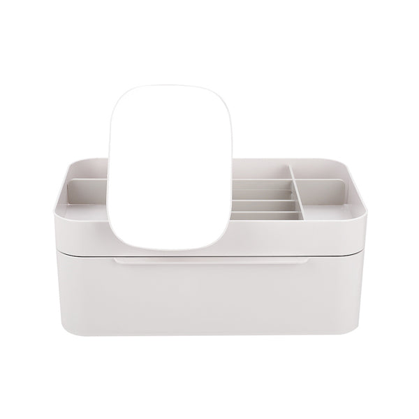 Livingandhome Makeup Organizer with Mirror, UK version