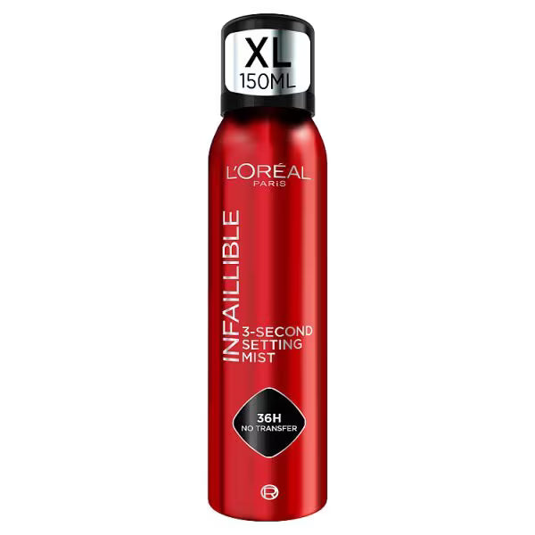 L'Oréal Paris Makeup Setting Spray Mist XL 150ml, UK version