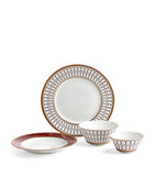 Wedgwood Renaissance Red dinnerware set of 8 pieces (British brand)