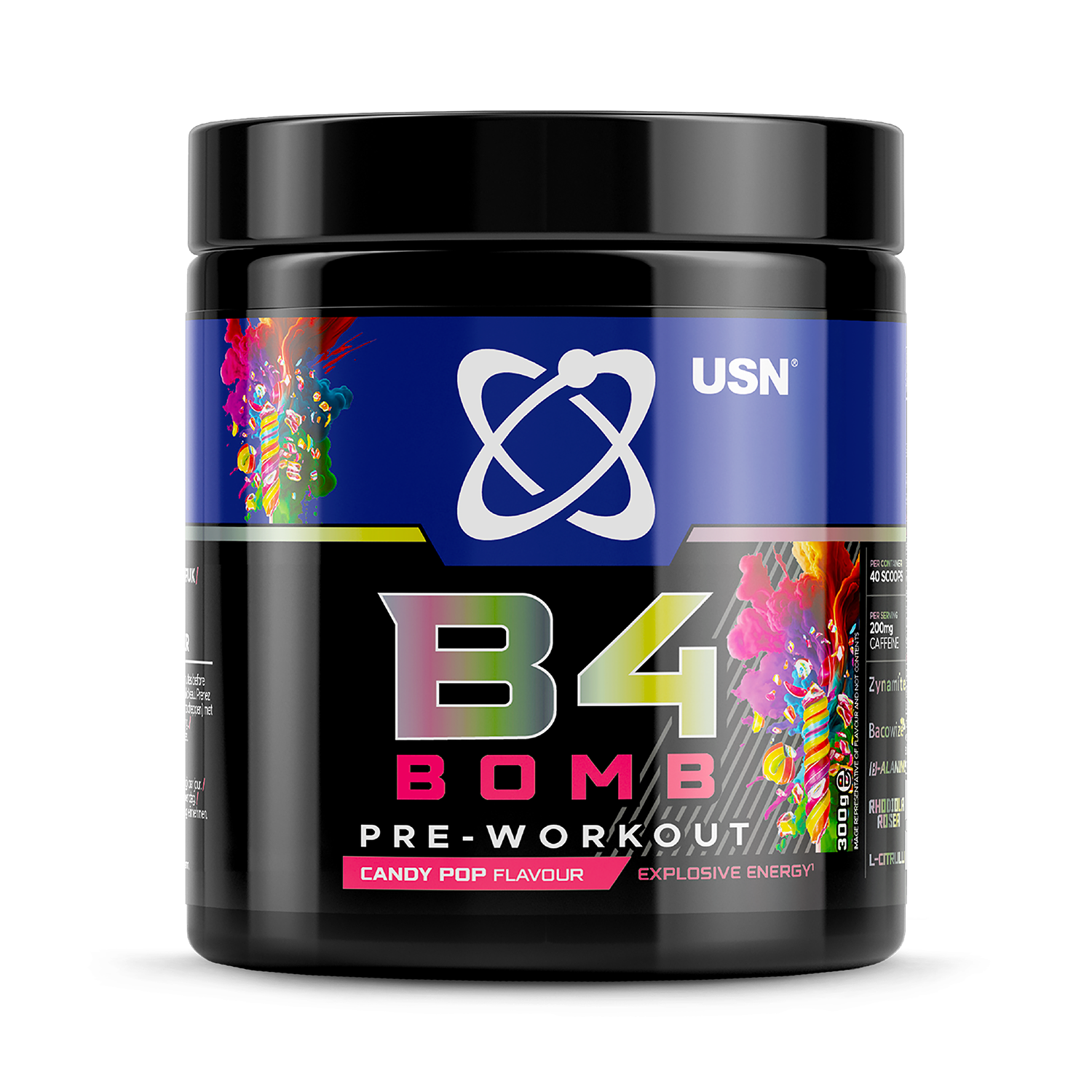 USN B4 Bomb Pre-Workout Hawaiian Pump 300g - 999291