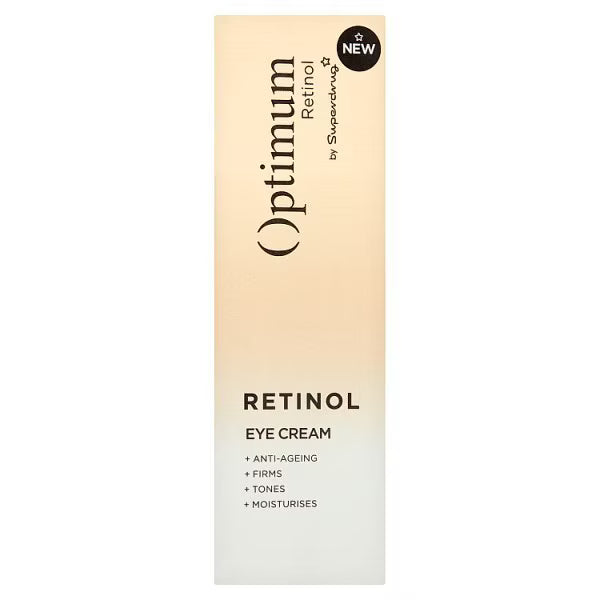 Optimum retinol eye cream 15ml, imported from the UK