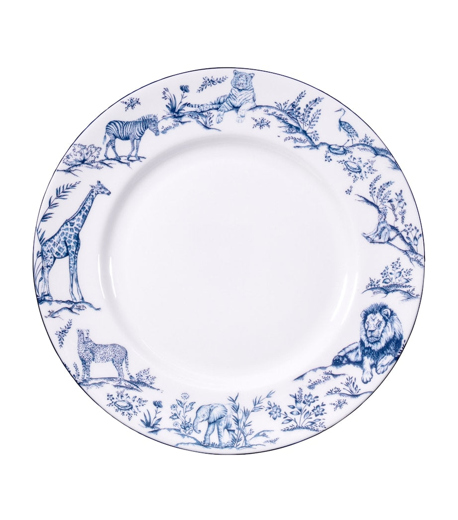 Halcyon Days Nina Campbell Serengeti plate 20cm, UK version
