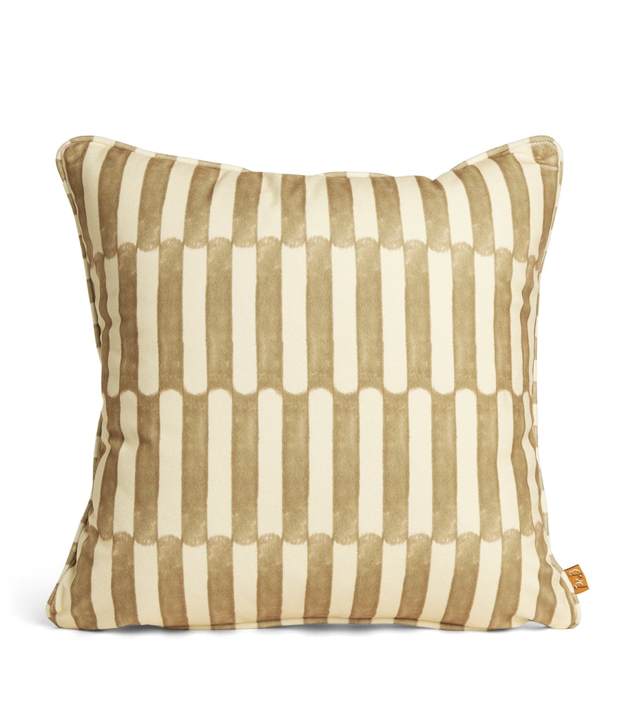 Poodle & Blonde Piped Glaze cushion 50cm x 50cm, imported from the UK