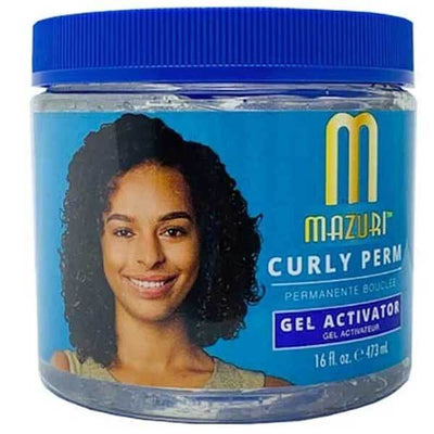 Mazuri Curly Perm Gel Activator Styling Gel 473ml