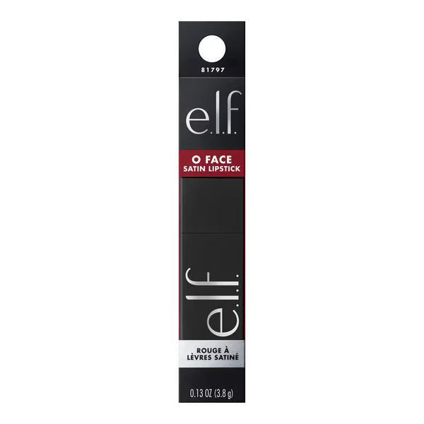 e.l.f. O Face Satin Lipstick Own It - British product
