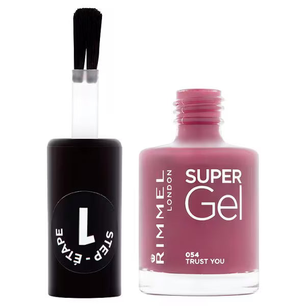 Rimmel Super Gel Nail Polish Purple Splash, imported from the UK