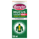 Benylin Mucus Cough Max Honey & Lemon Flavour Syrup 150ml - McGrocer