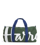 Harrods cotton logo barrel bag, UK version