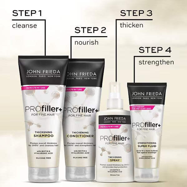 John Frieda Volume Profiller Plus Thickening Spray 150ml, UK version
