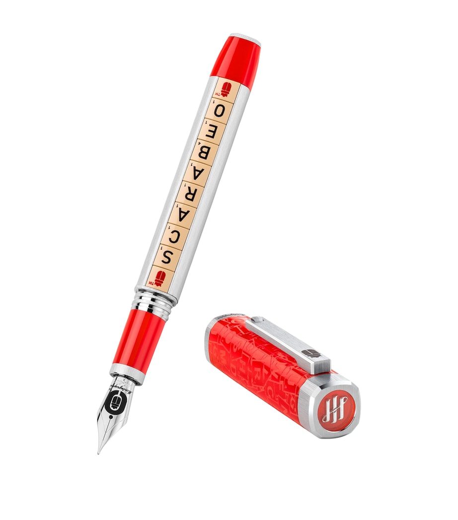 Montegrappa Yellow-Gold Trim Scarabeo Fountain Pen