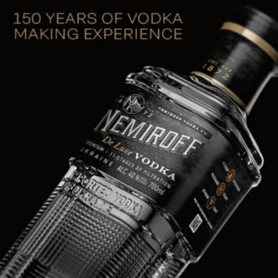 Nemiroff Premium Vodka 1000ml, imported from the UK