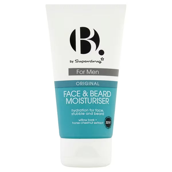 Superdrug B Men moisturiser beard stubble 75ml (British brand)