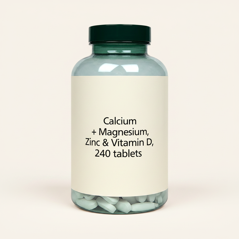 Holland Barrett Calcium Magnesium Vitamin D Zinc 120 Tablets
