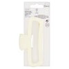 Studio London white matte claw clip hair accessory (British brand)