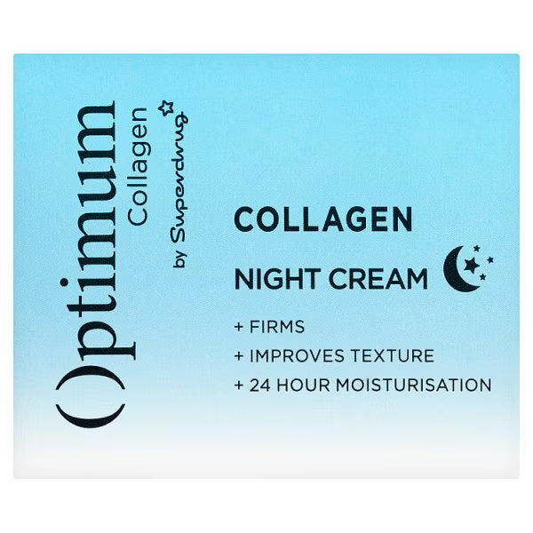 Collagen Night Face Cream 50ml, imported from the UK