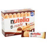 Nutella B-Ready Chocolate Cereal Bars 15 x 22g, imported from the UK