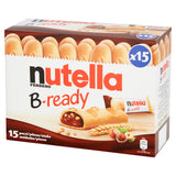 Nutella B-Ready Chocolate Cereal Bars 15 x 22g, imported from the UK
