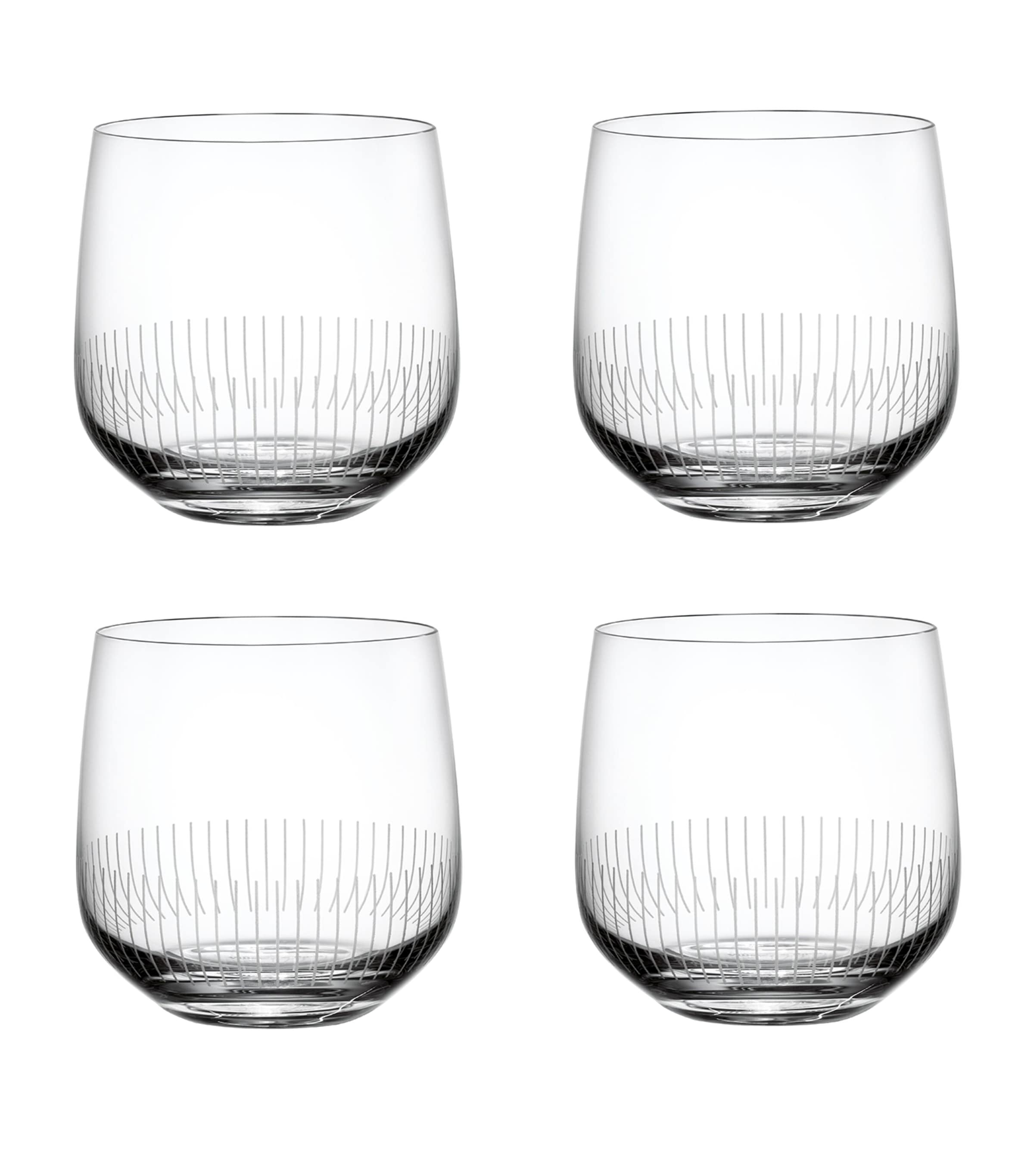 Villeroy & Boch Afina crystal water glasses set of 4 200ml (British brand)