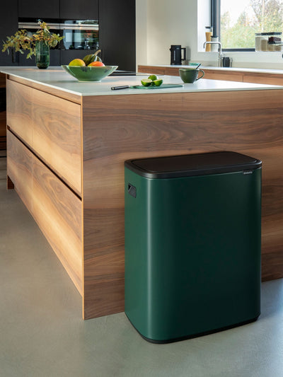 Brabantia Pine Green Bo Touch 60L Bin