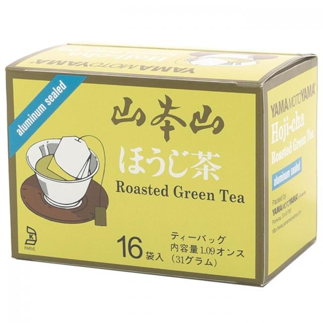 Yamamotoyama Hoji Cha Green Teabag   16 per pack GOODS M&S   
