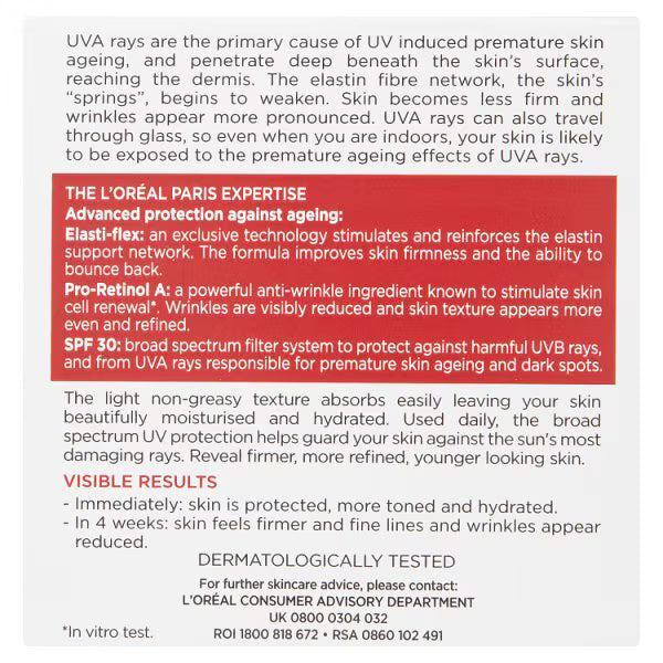 L'Oreal Paris Revitalift Hydrating Day Cream 50ml, imported from the UK