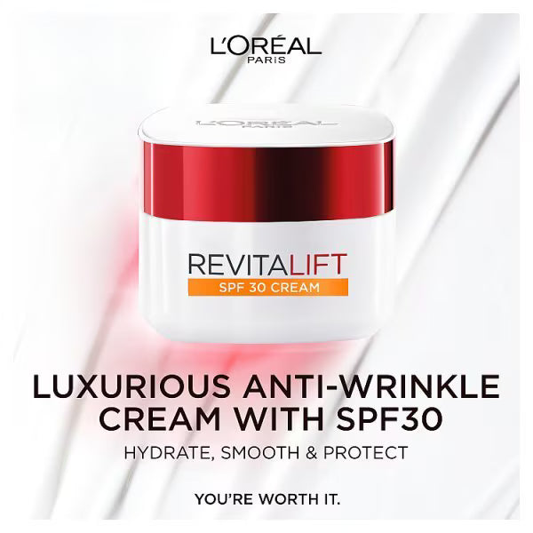 L'Oreal Paris Revitalift Hydrating Day Cream 50ml, imported from the UK