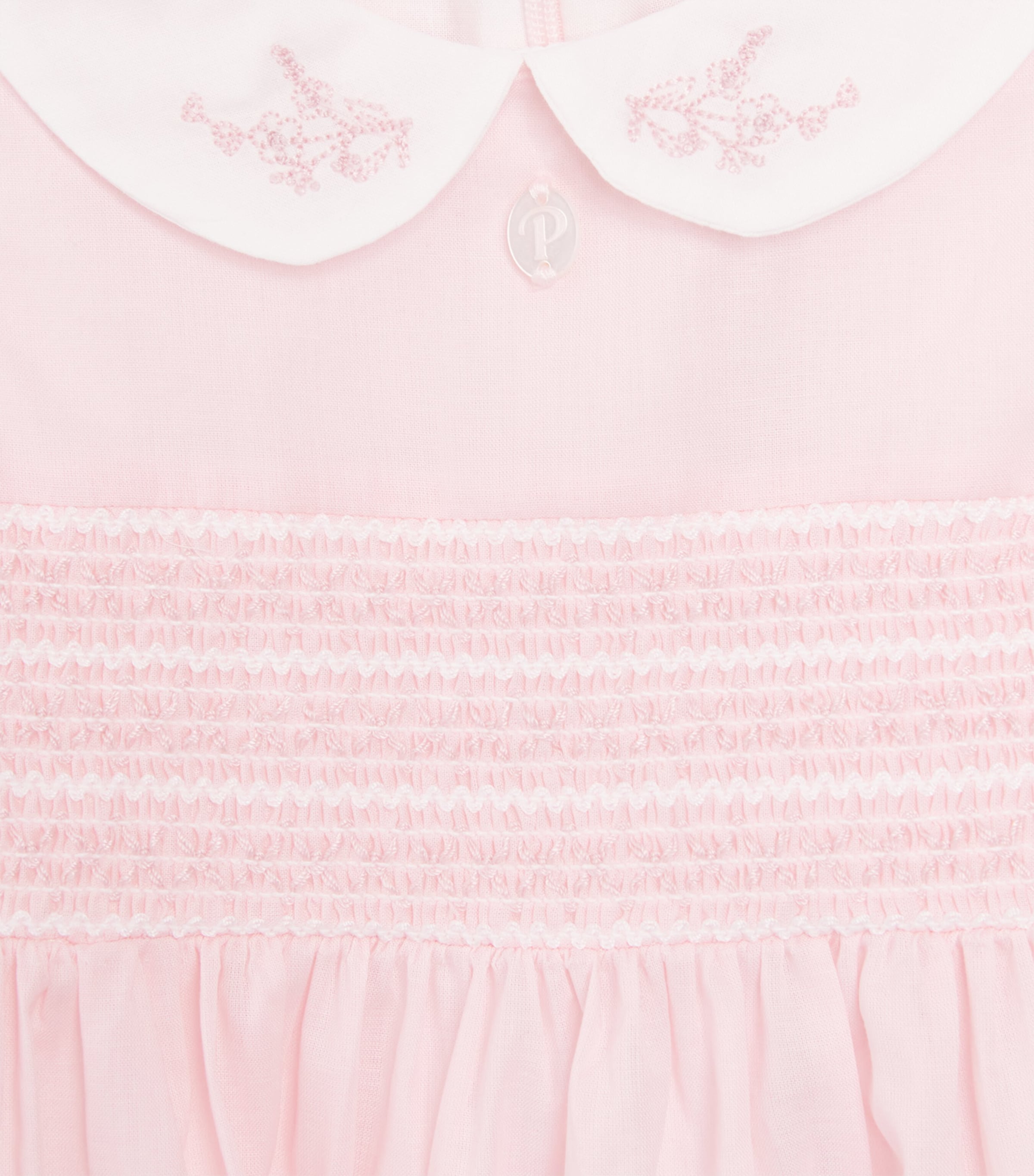 Patachou Cotton Smocked Dress 6 Months - 4 Years, imported from the UK