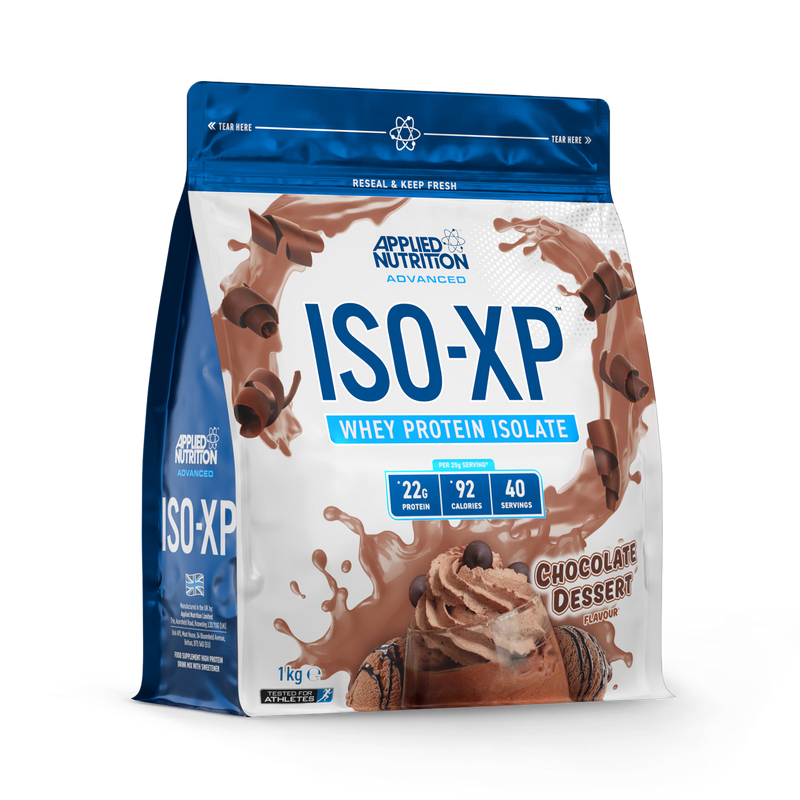 Applied Nutrition ISO XP Whey Protein Isolate Powder Chocolate Dessert 1kg