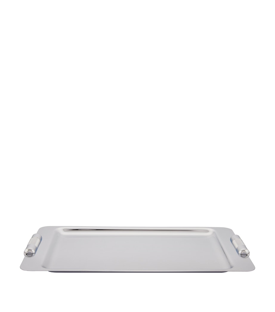 ZODIAC Large Cylinder Chrome Tray (British brand)