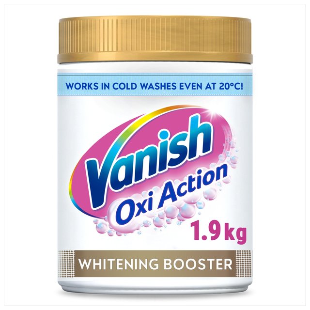 Vanish Oxi Action Fabric Stain Remover Powder Whites   1.9kg GOODS M&S   