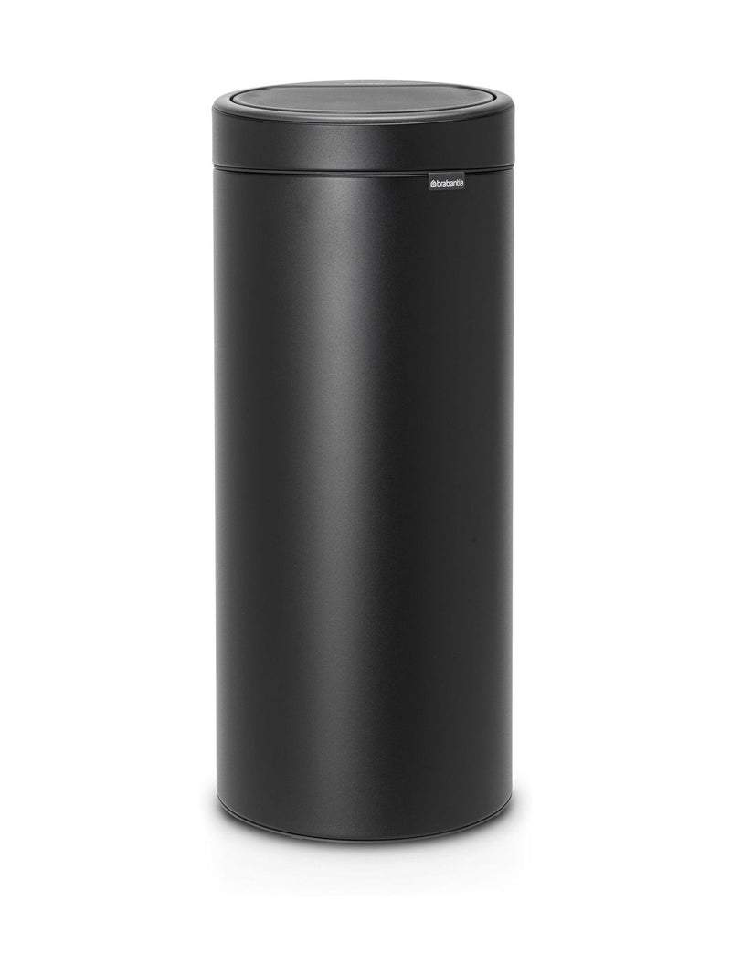Brabantia Mineral Moonlight Black Touch Bin 30L - British product
