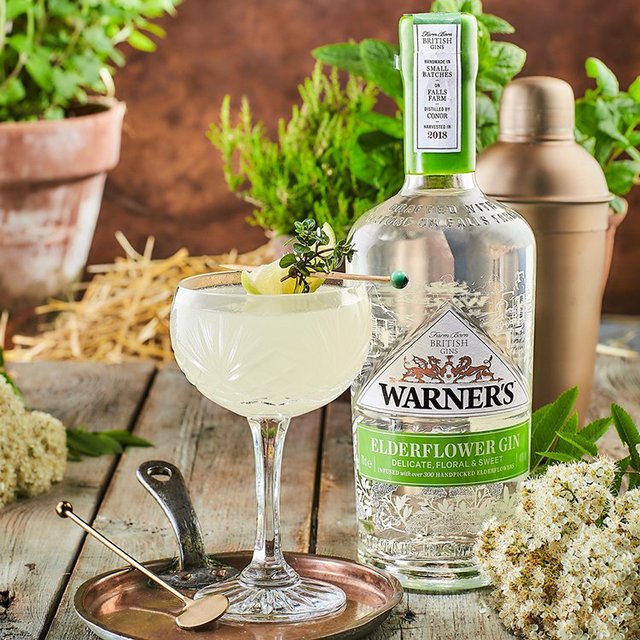 Warner Edwards Elderflower Gin   70cl GOODS M&S   