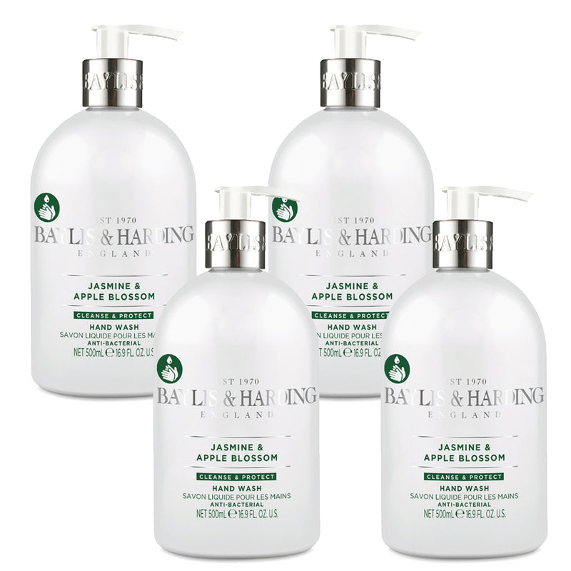 Baylis & Harding Hand Wash with 2 varieties 4 x 500ml - British product