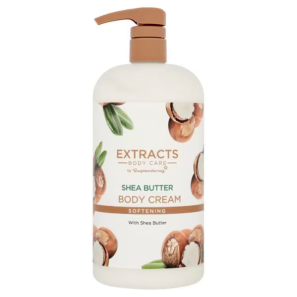 Superdrug Shea Body Lotion 1 Litre (British brand)