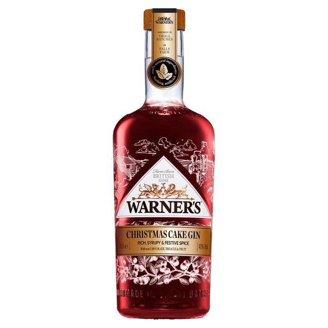 Warner's Limited Edition Christmas Cake Gin   70cl GOODS M&S   