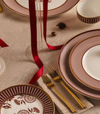 Wedgwood Red Splendour deep plate 22cm (British brand)