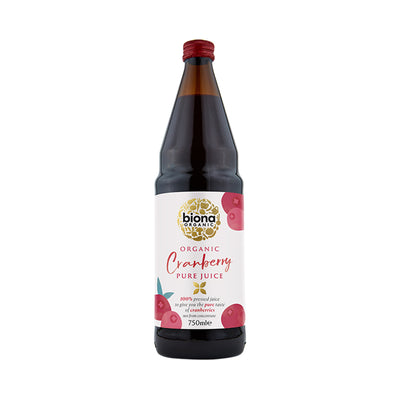 Biona Organic Pure Cranberry Juice 750ml