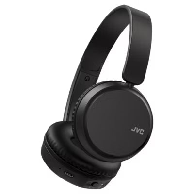 JVC Black Deep Bass Wireless On Ear Headphones, UK version