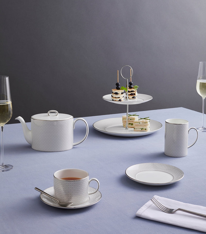 Wedgwood Gio Platinum mug 8cm (British brand)