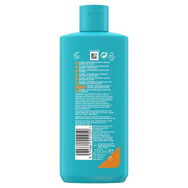 Piz Buin aftersun Sooth lotion 200ml , imported from the UK