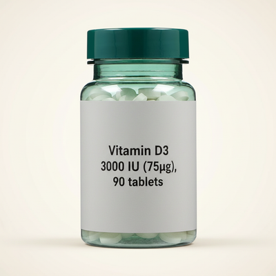 Holland & Barrett Vegan Vitamin D 75ug 90 Tablets
